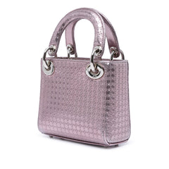 Micro Patent Microcannage Lady Dior