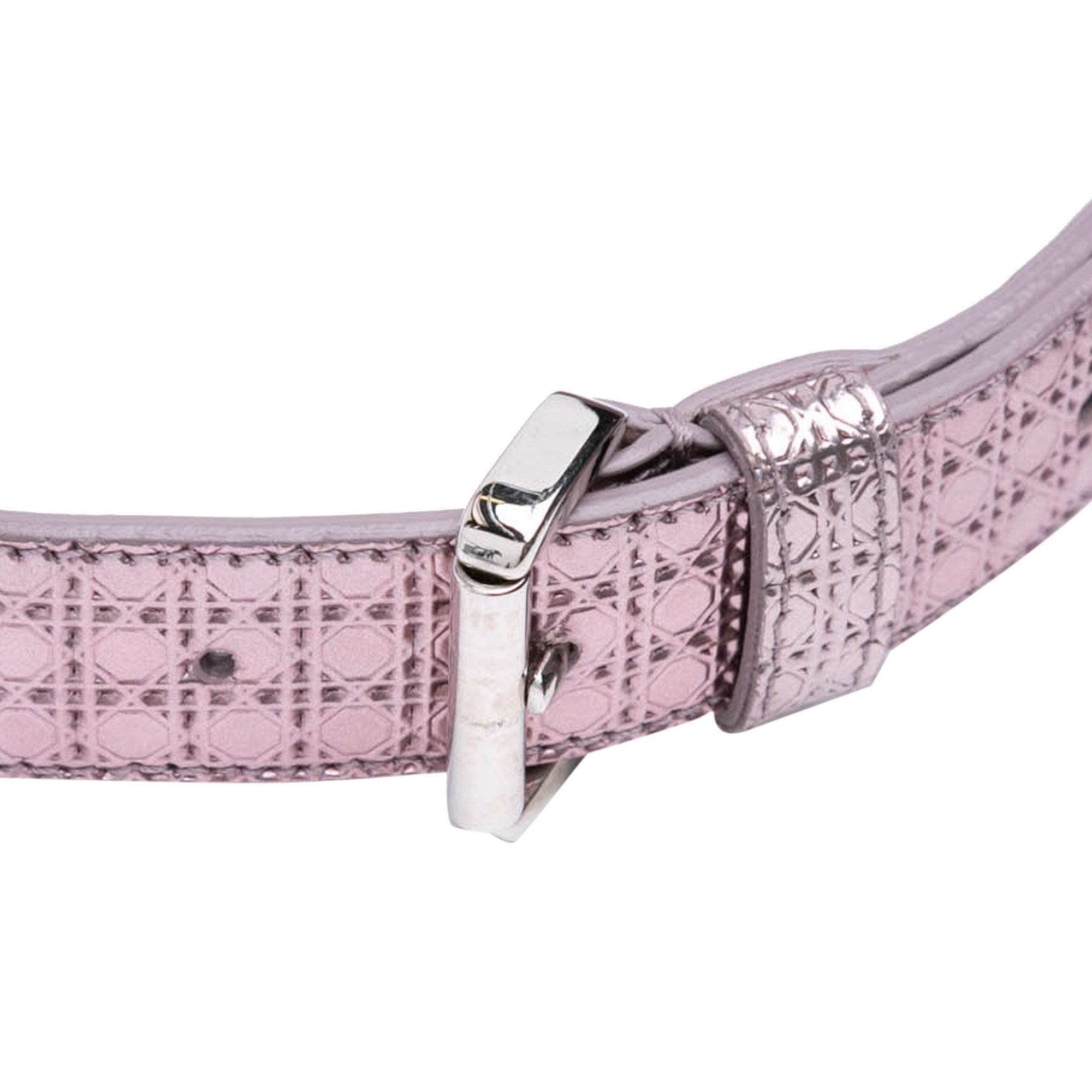 Micro Patent Microcannage Lady Dior