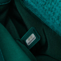 Small Wool Tweed Giant Logo Flap