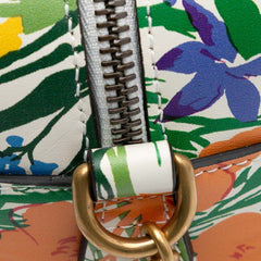 Ken Scott Mini GG Marmont Floral Printed Matelasse Leather Crossbody
