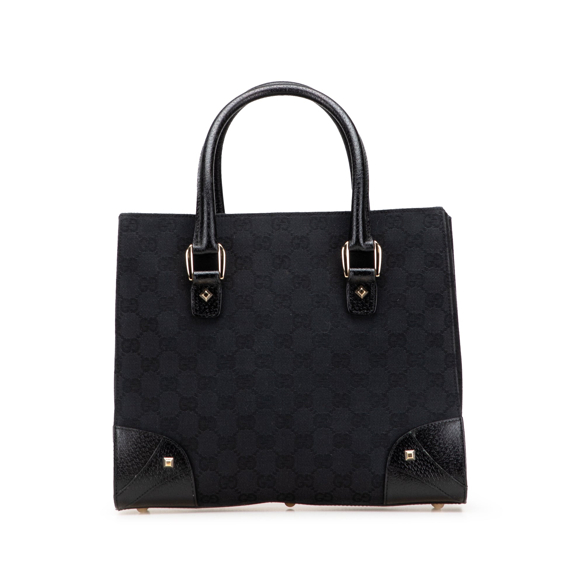 GG Canvas Nailhead Handbag