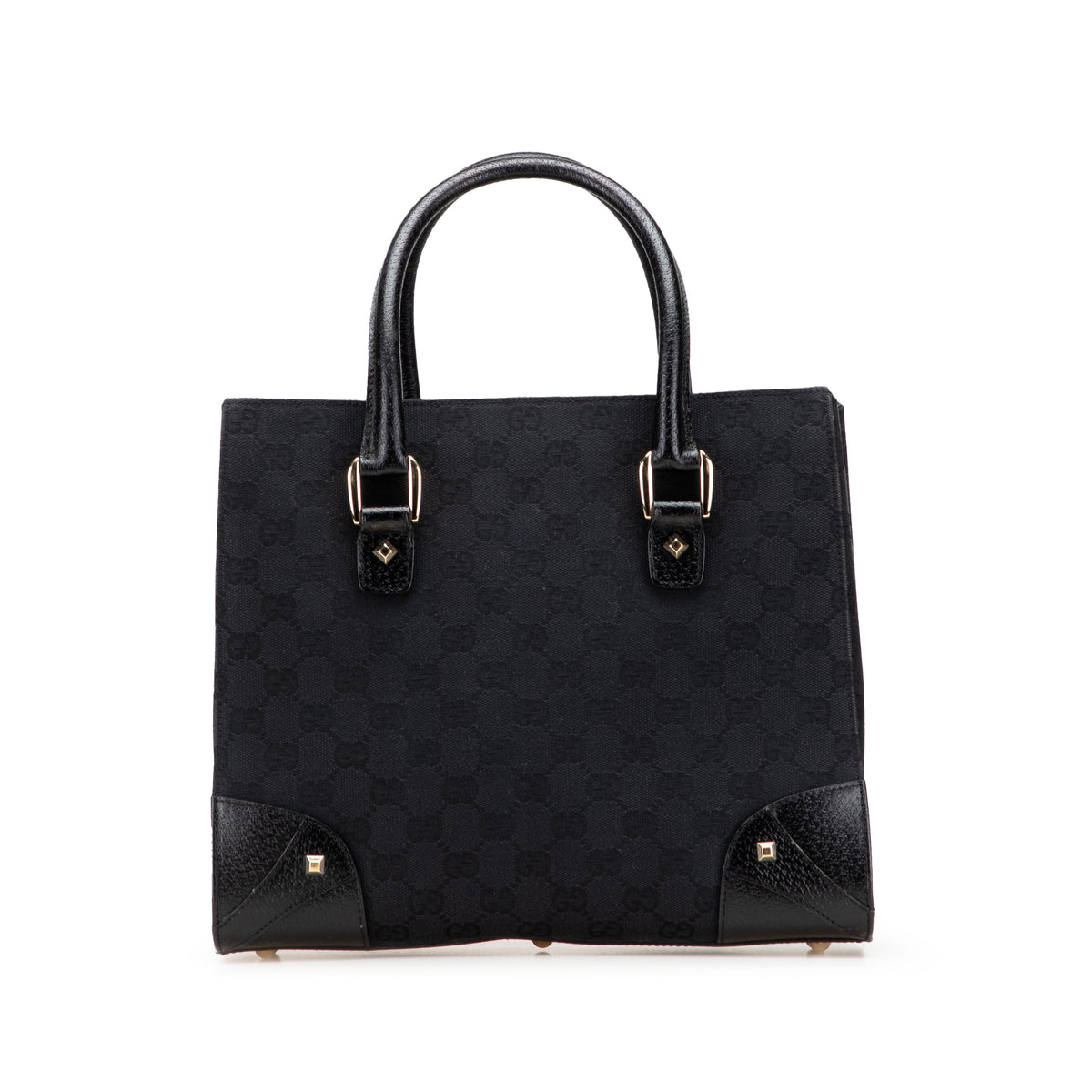 GG Canvas Nailhead Handbag