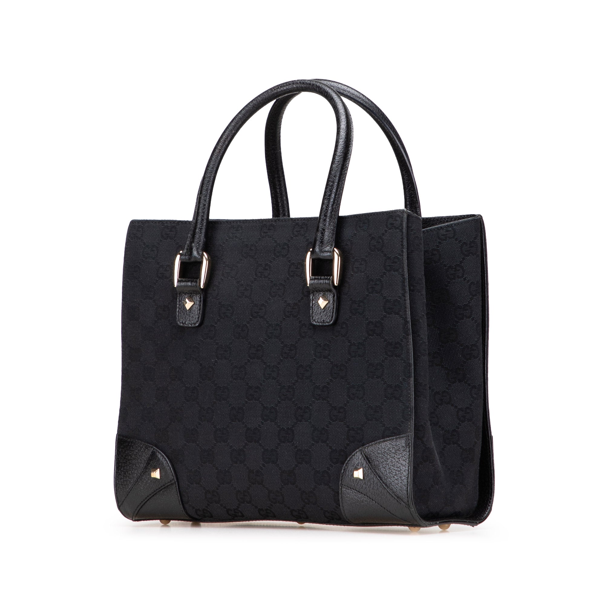 GG Canvas Nailhead Handbag
