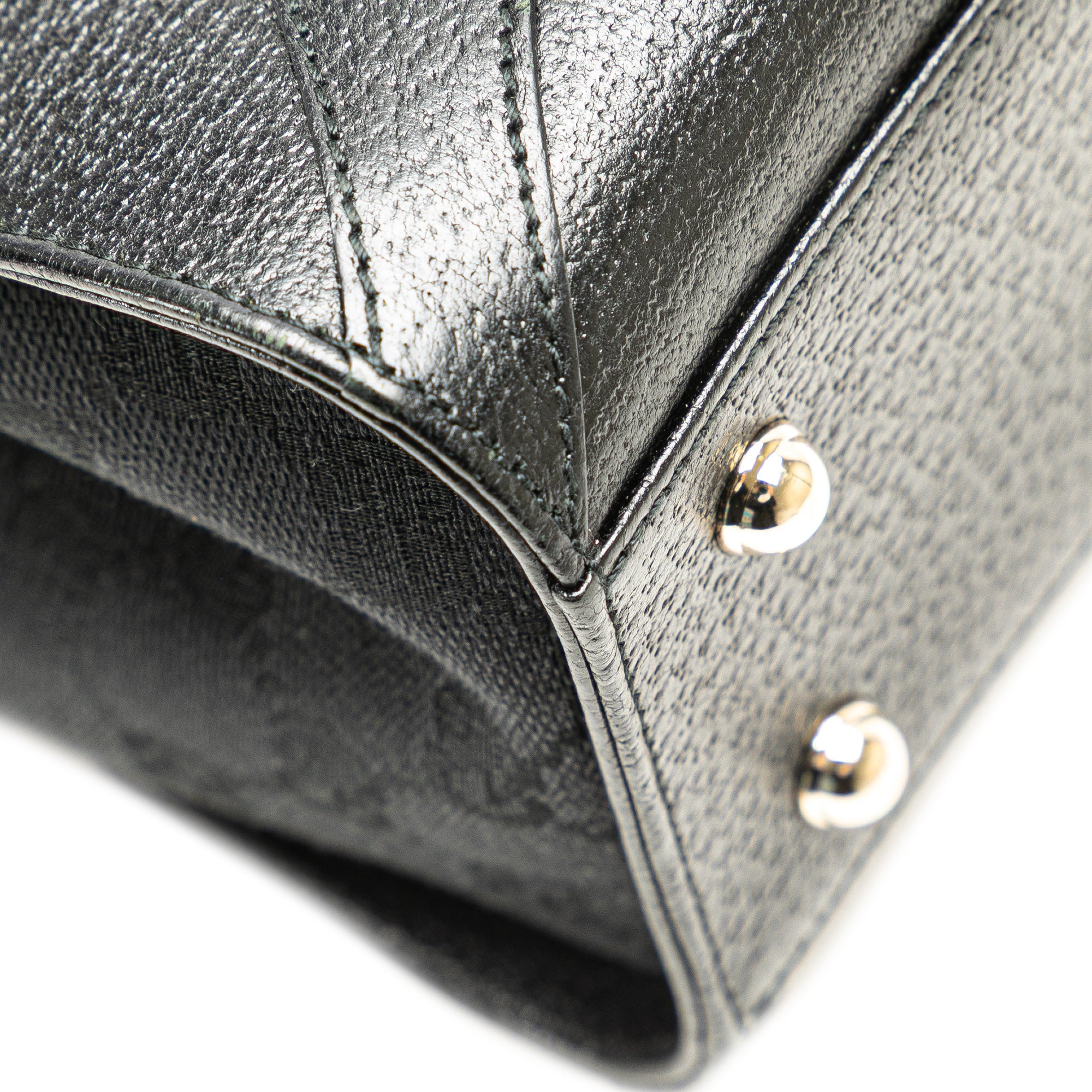 GG Canvas Nailhead Handbag