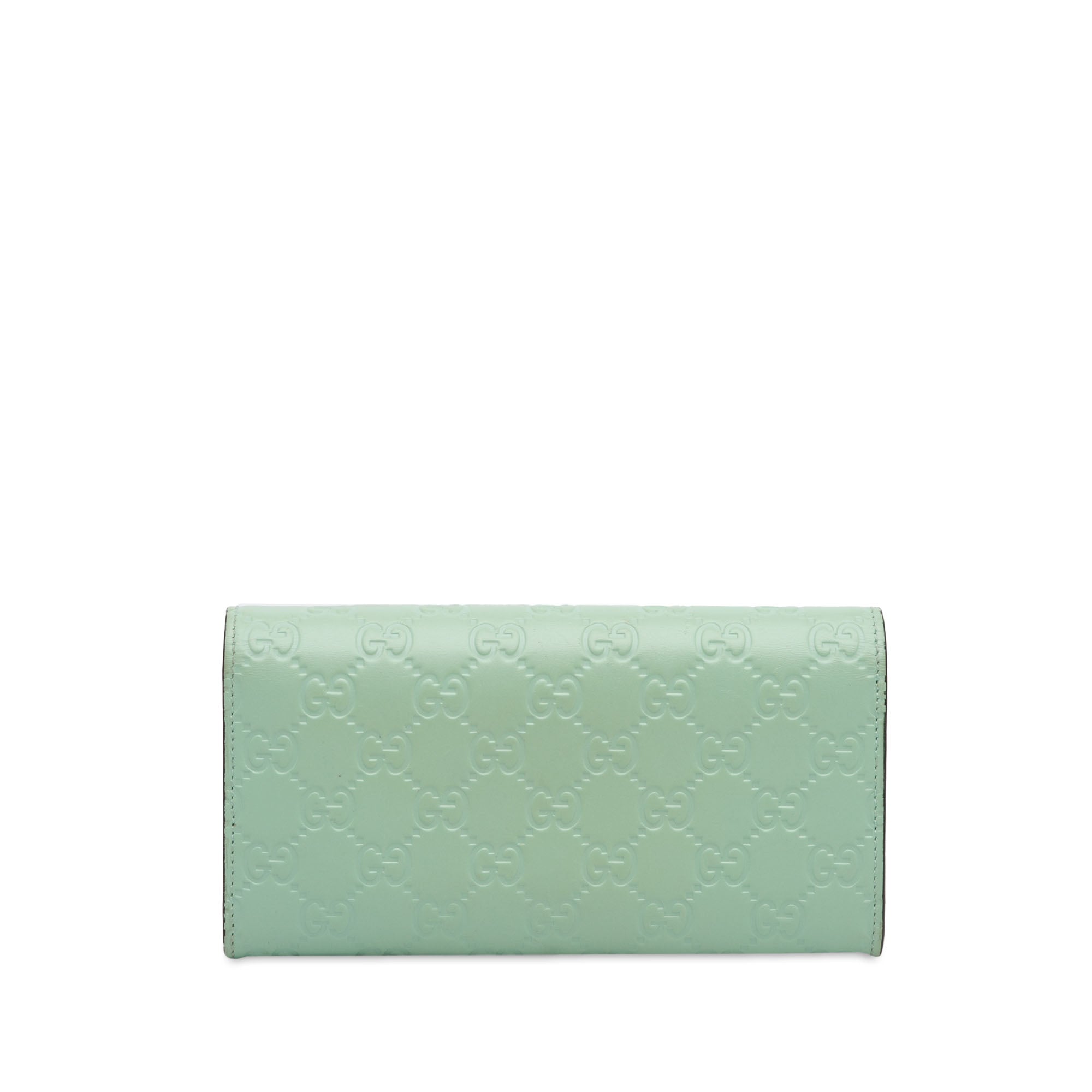 Guccissima Signature Crystal Cat Continental Wallet_3