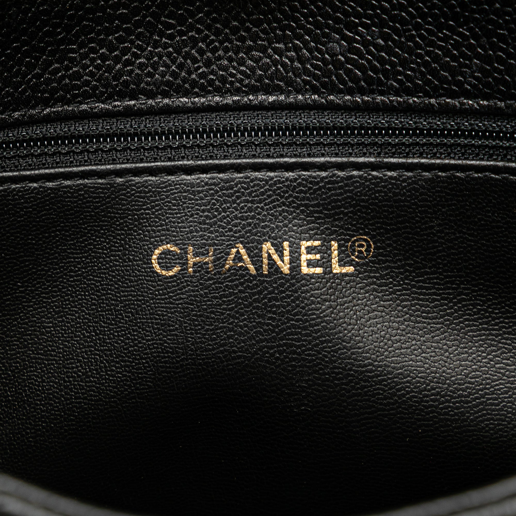 Quilted Caviar Chain Tote