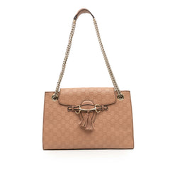 Large Guccissima Emily Shoulder Bag
