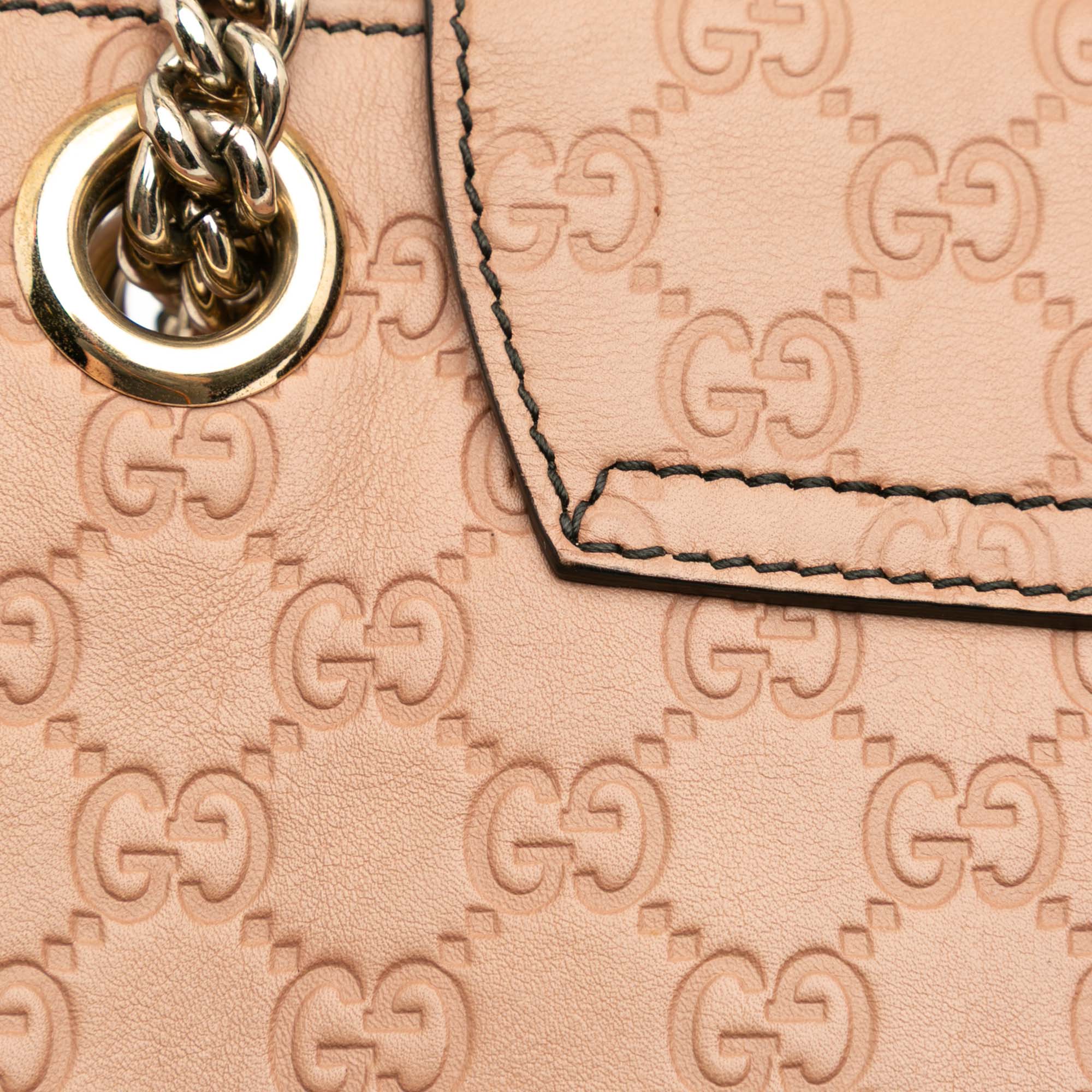 Large Guccissima Emily Shoulder Bag