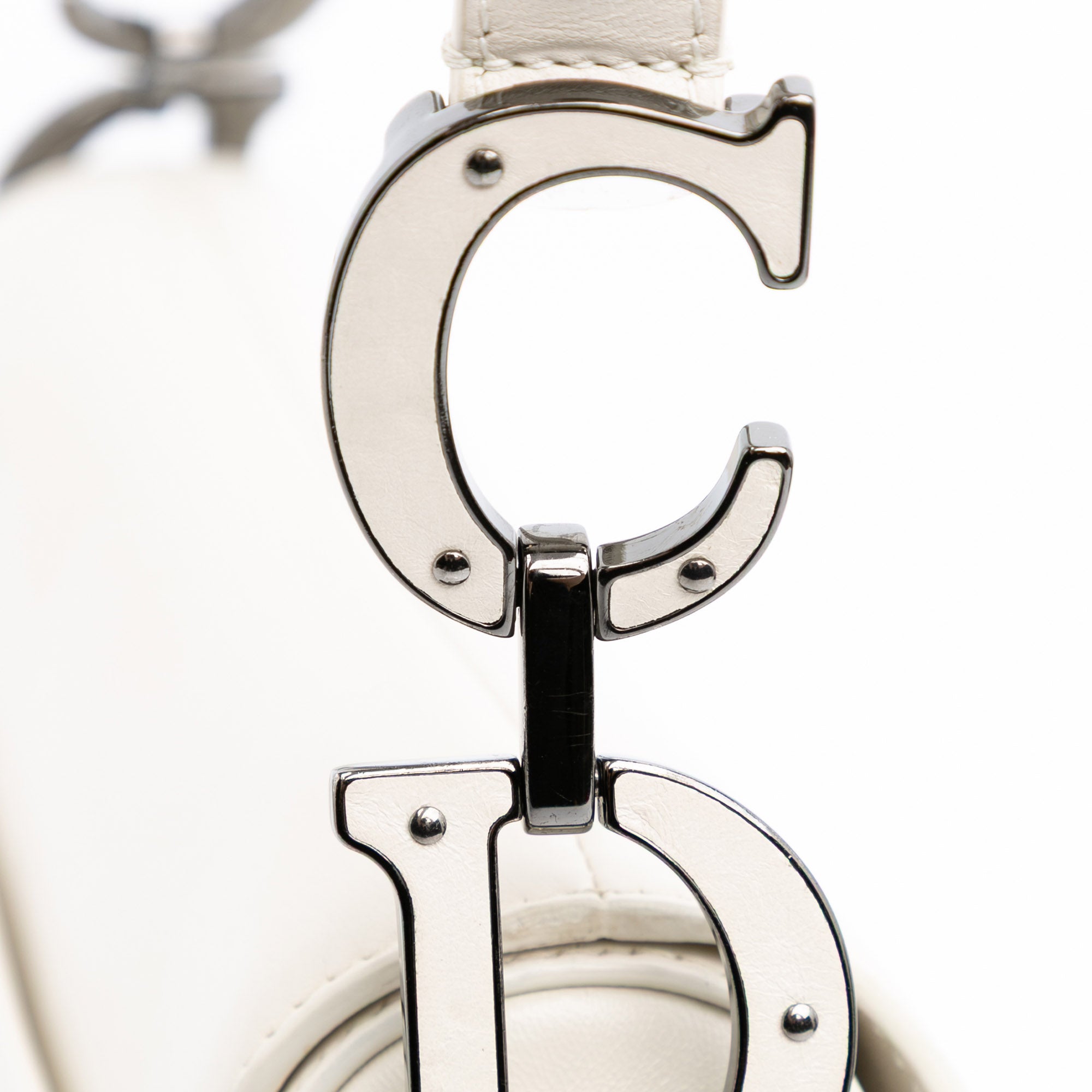 Studded Leather Saddle Bag