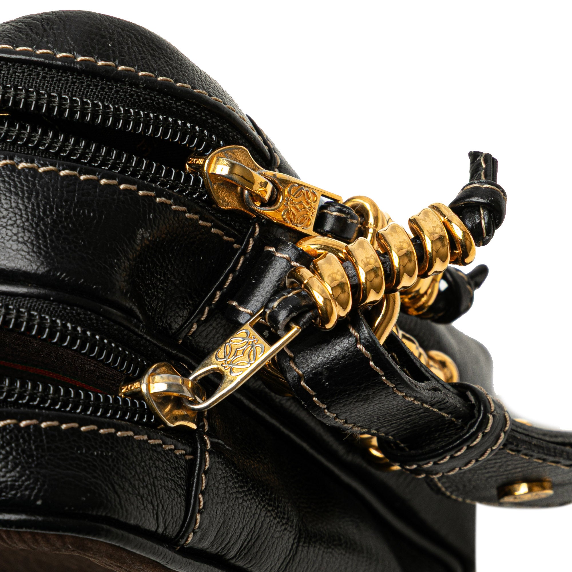Leather Velazquez Twist Crossbody