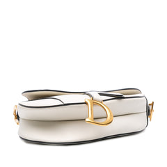 Grained Calfskin Saddle Bag