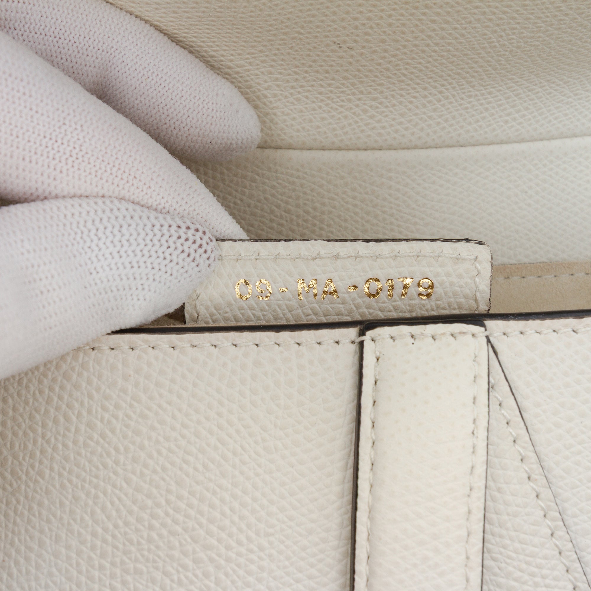 Grained Calfskin Saddle Bag