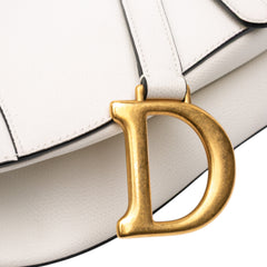 Grained Calfskin Saddle Bag