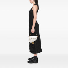 Grained Calfskin Saddle Bag