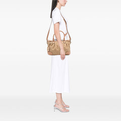 Diamante Canvas Sukey Satchel