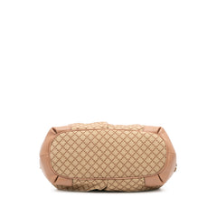 Diamante Canvas Sukey Satchel