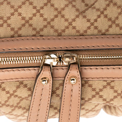 Diamante Canvas Sukey Satchel