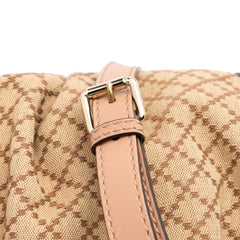 Diamante Canvas Sukey Satchel