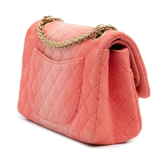 Reissue 2.55 Quilted Denim Ombre Double Flap 225
