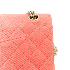 Reissue 2.55 Quilted Denim Ombre Double Flap 225