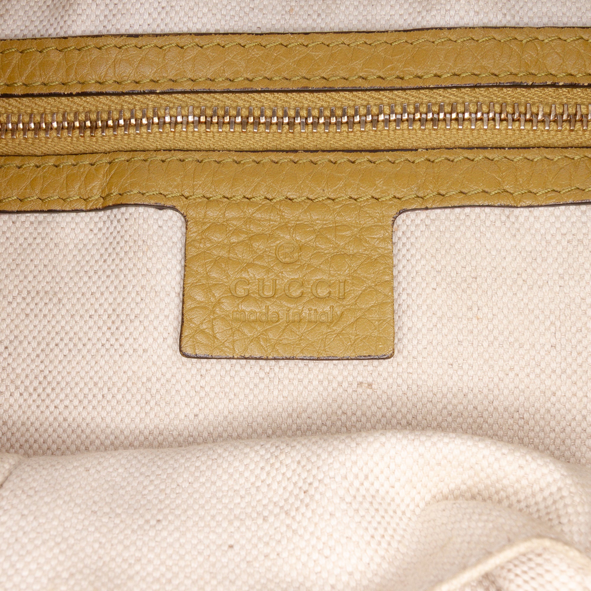 Tall Leather Bamboo Shopper Tote