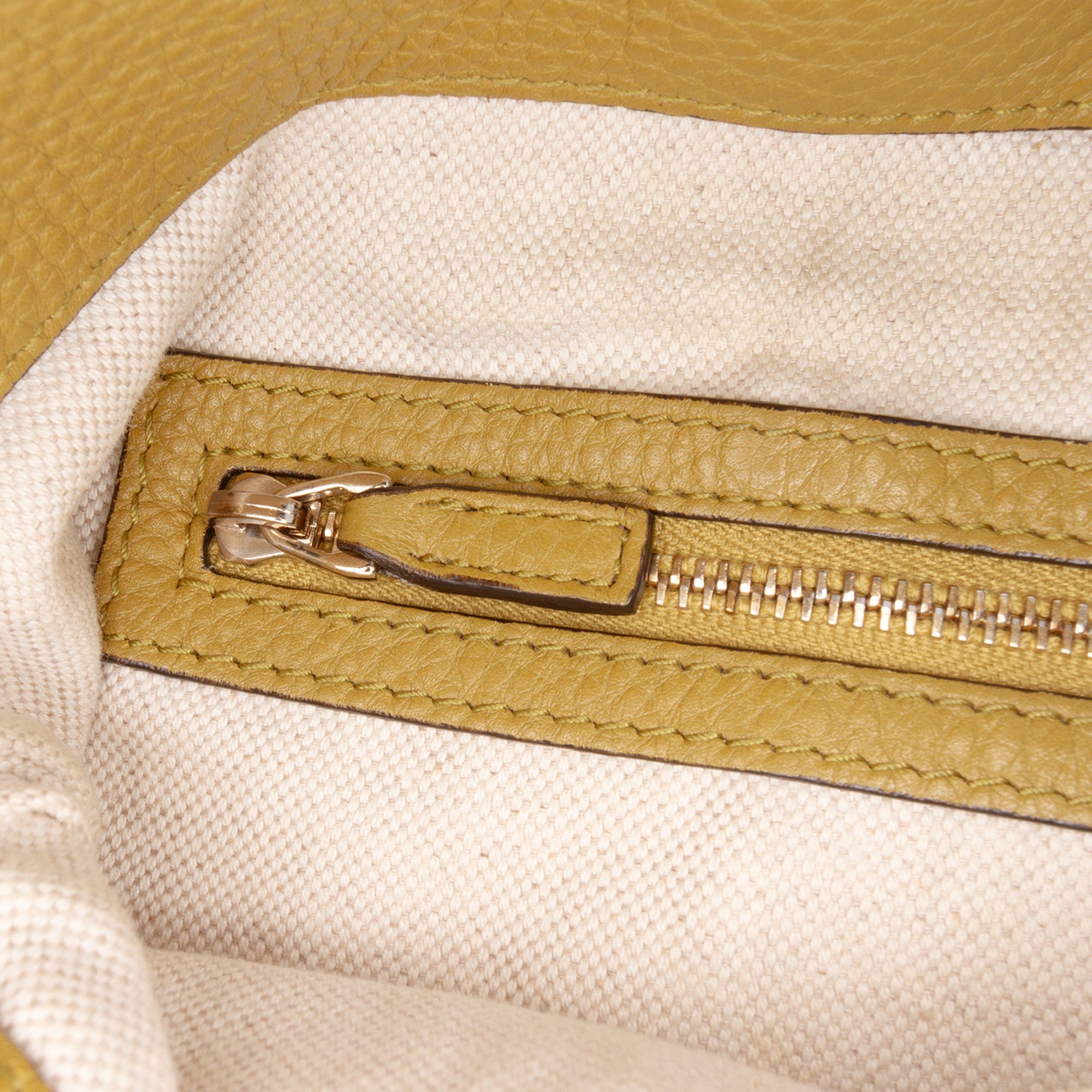 Tall Leather Bamboo Shopper Tote