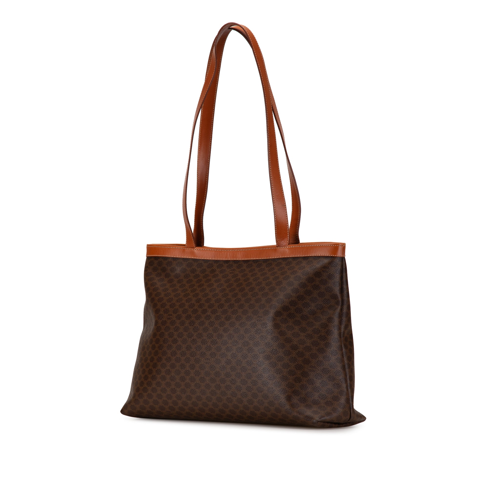 Macadam Coated Canvas Tote