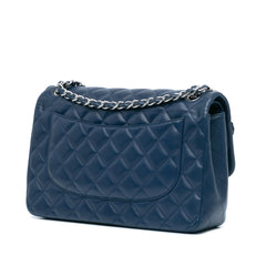 Jumbo Classic Lambskin Double Flap