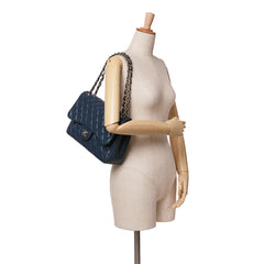 Jumbo Classic Lambskin Double Flap