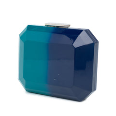 CC Ombre Acrylic Clutch on Chain