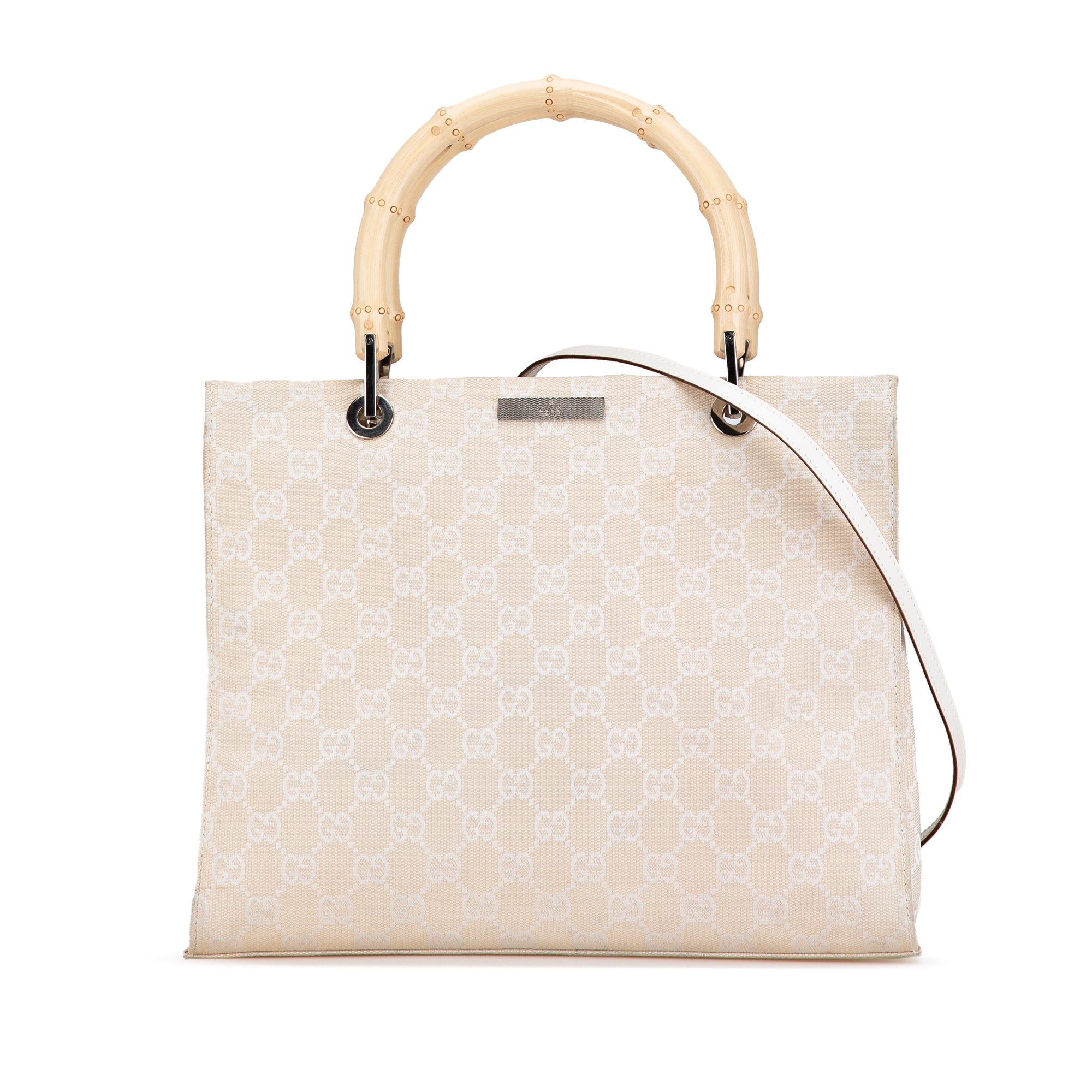 Bamboo GG Canvas Satchel