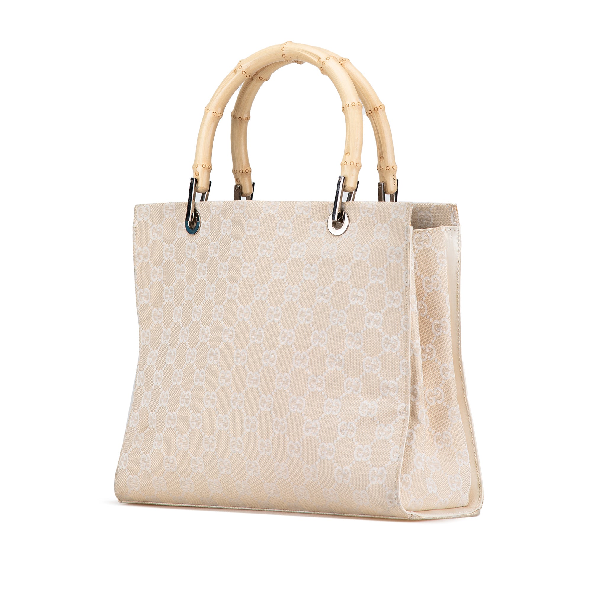 Bamboo GG Canvas Satchel