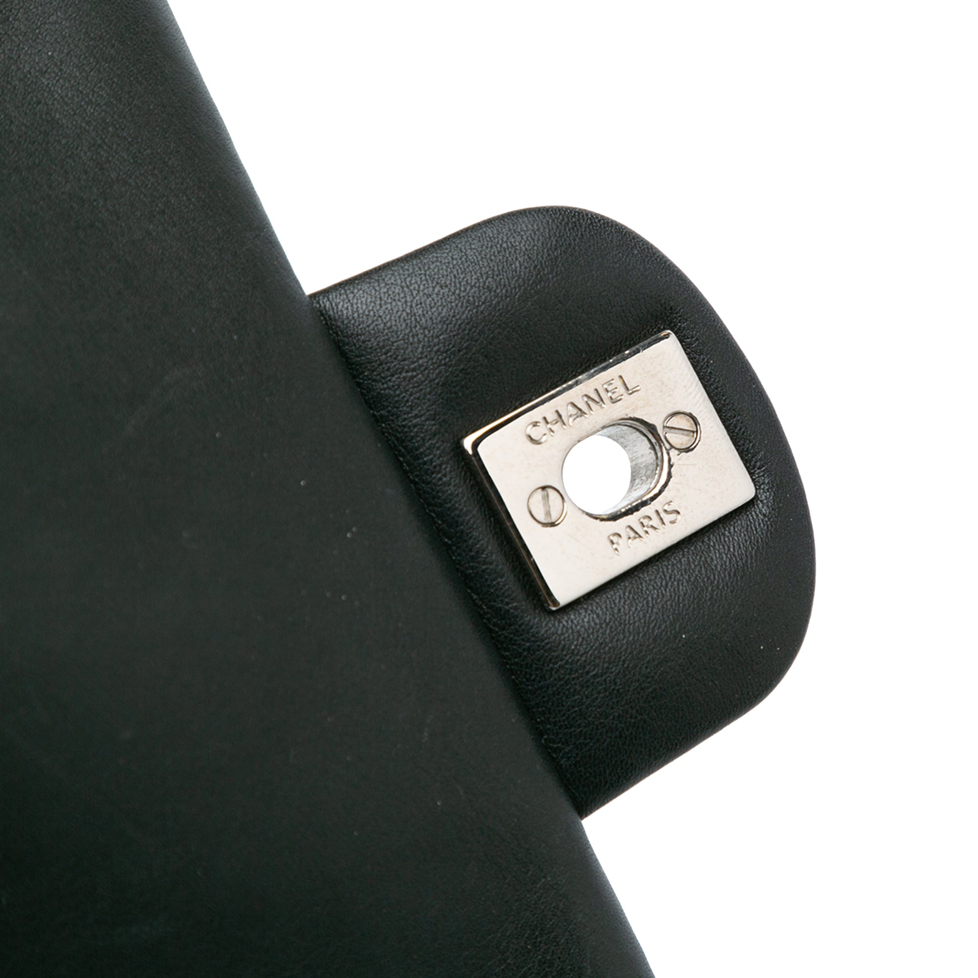 Mini Square Classic Patent Single Flap