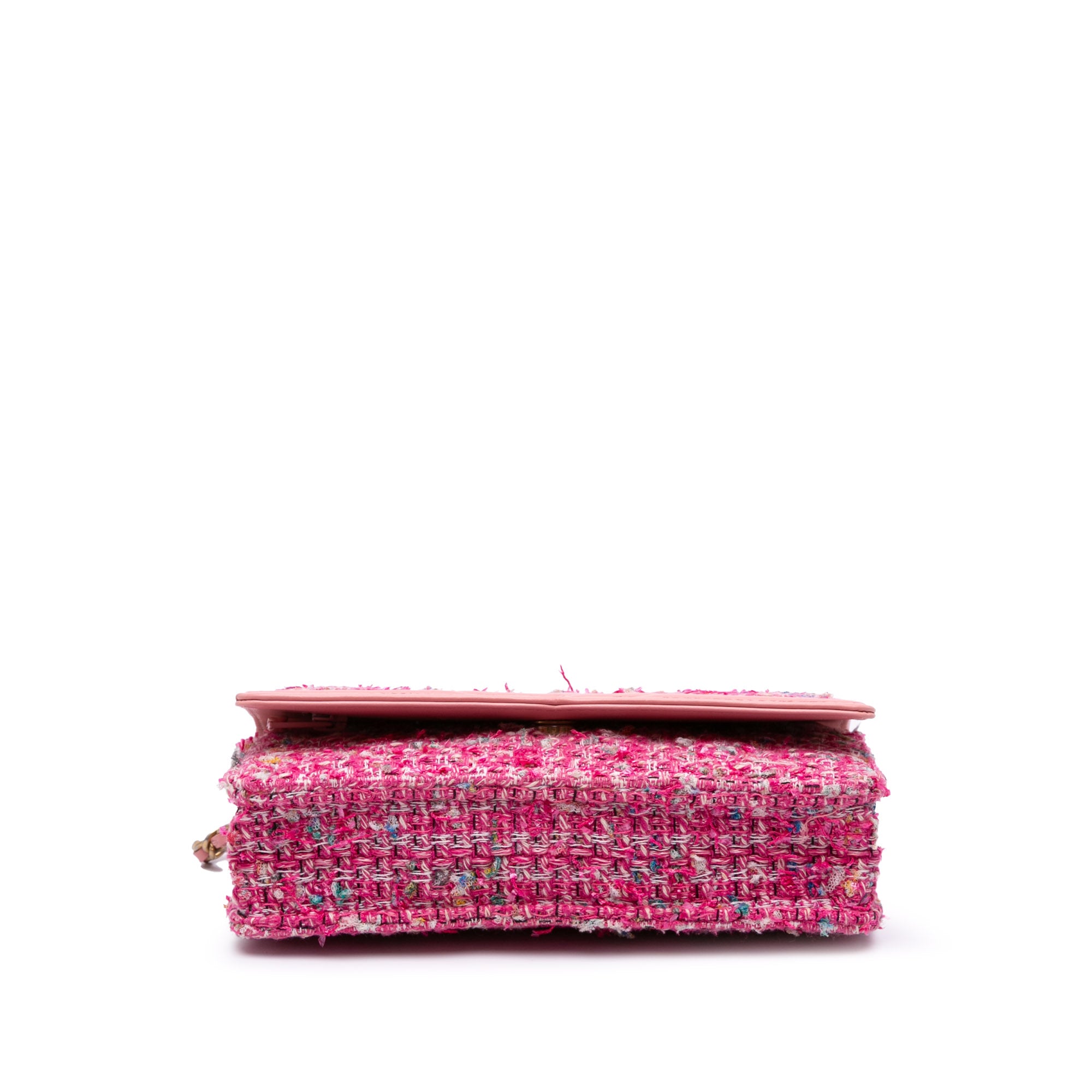 Small Tweed CC Filigree Flap
