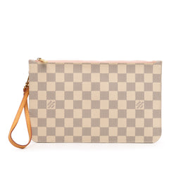 Damier Azur Neverfull MM Pouch