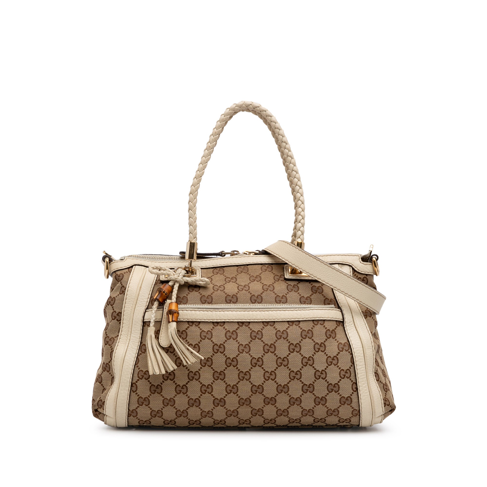 GG Canvas Bella Satchel