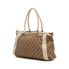 GG Canvas Bella Satchel