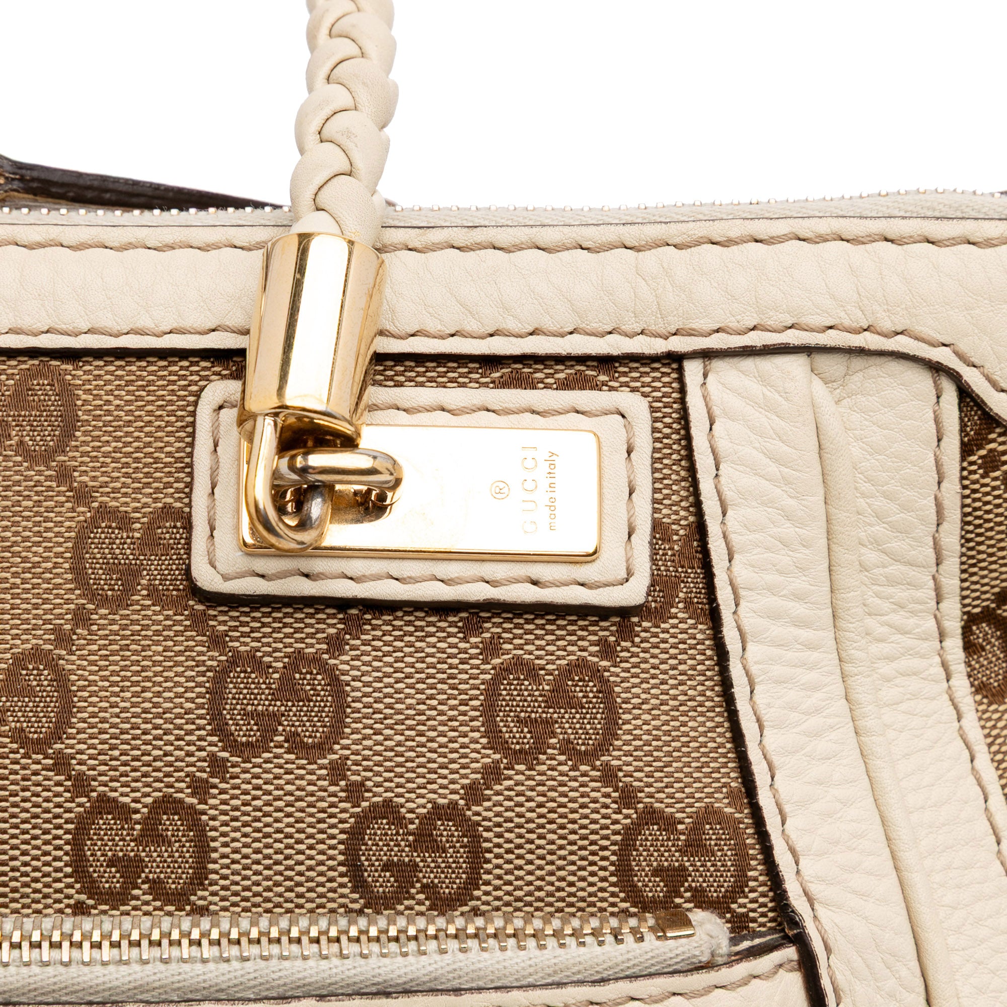 GG Canvas Bella Satchel
