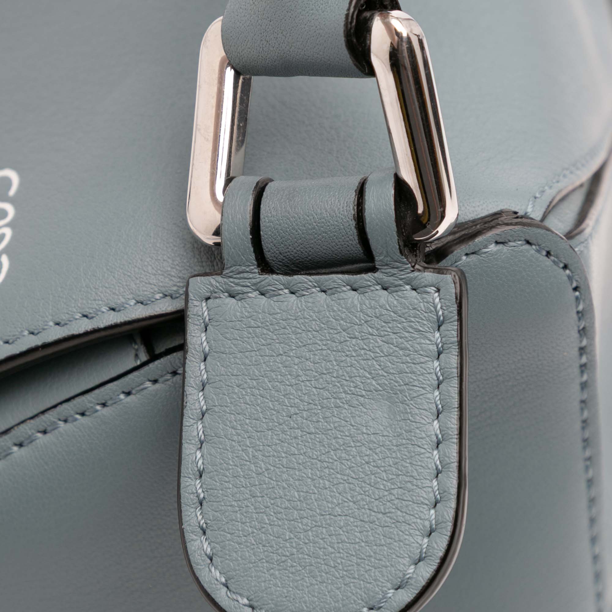 Small Calfskin Puzzle Satchel