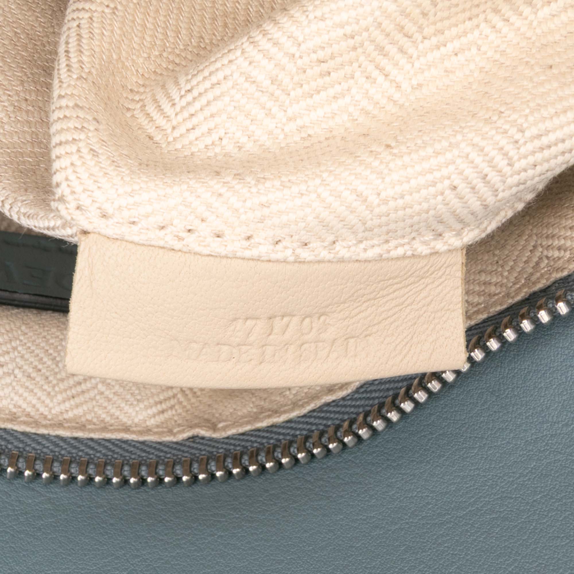 Small Calfskin Puzzle Satchel