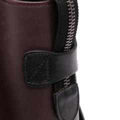 Micro Tricolor Leather Luggage Tote