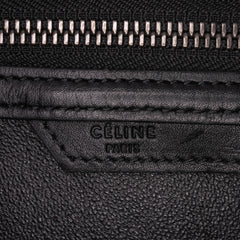 Micro Tricolor Leather Luggage Tote