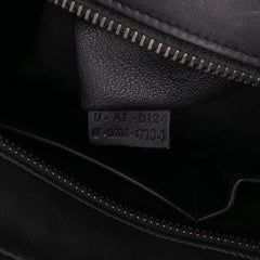 Micro Tricolor Leather Luggage Tote