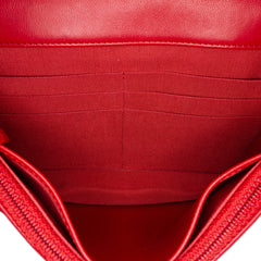 CC Lambskin Wallet on Chain