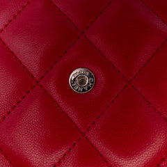 CC Lambskin Wallet on Chain