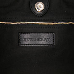 House Check Trimmed Leather Big Crush Convertible Tote