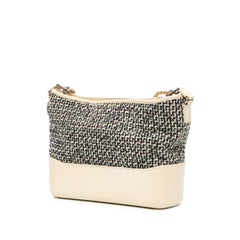 Medium Tweed and Lambskin Gabrielle Crossbody