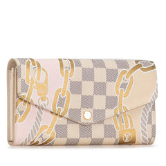 Damier Azur Nautical Sarah Long Wallet