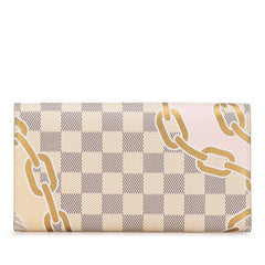 Damier Azur Nautical Sarah Long Wallet