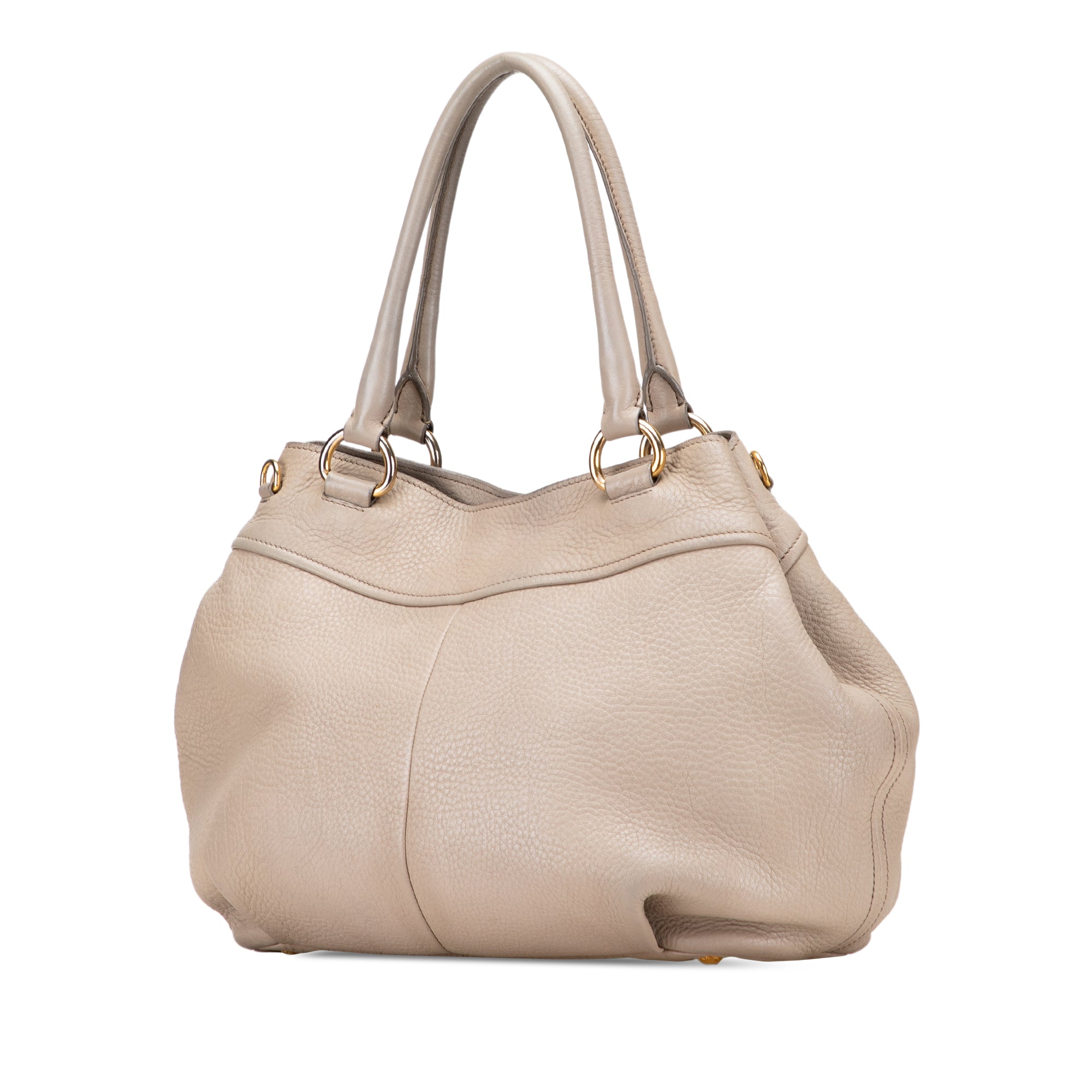 Vitello Daino Open Convertible Tote